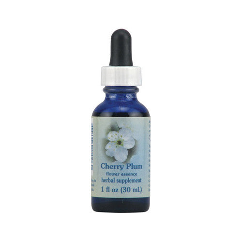 Cherry Plum Herbal Supplement Dropper By Flower Essence - 1 Oz